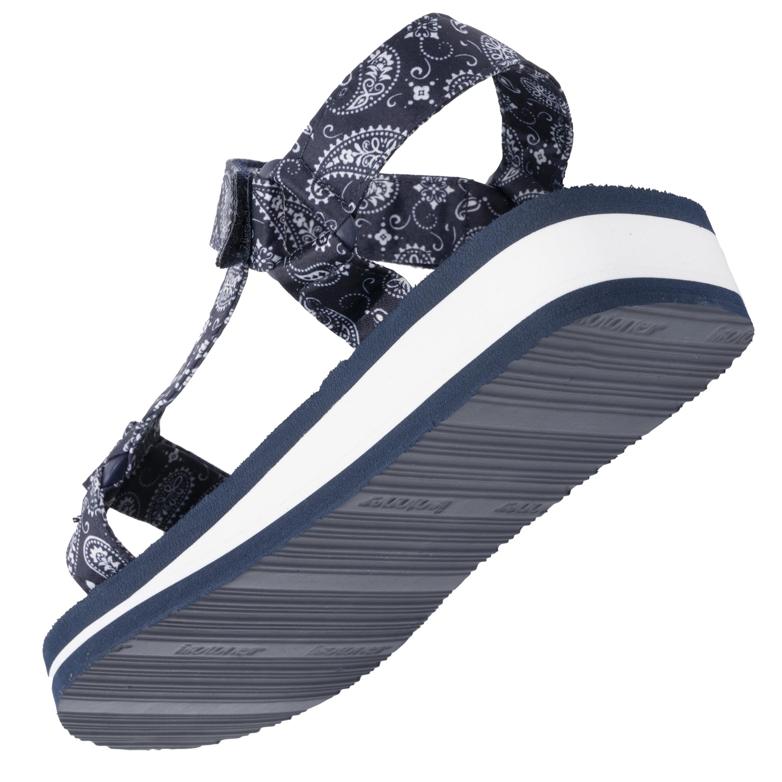 Sandale Femme sport talon Marine