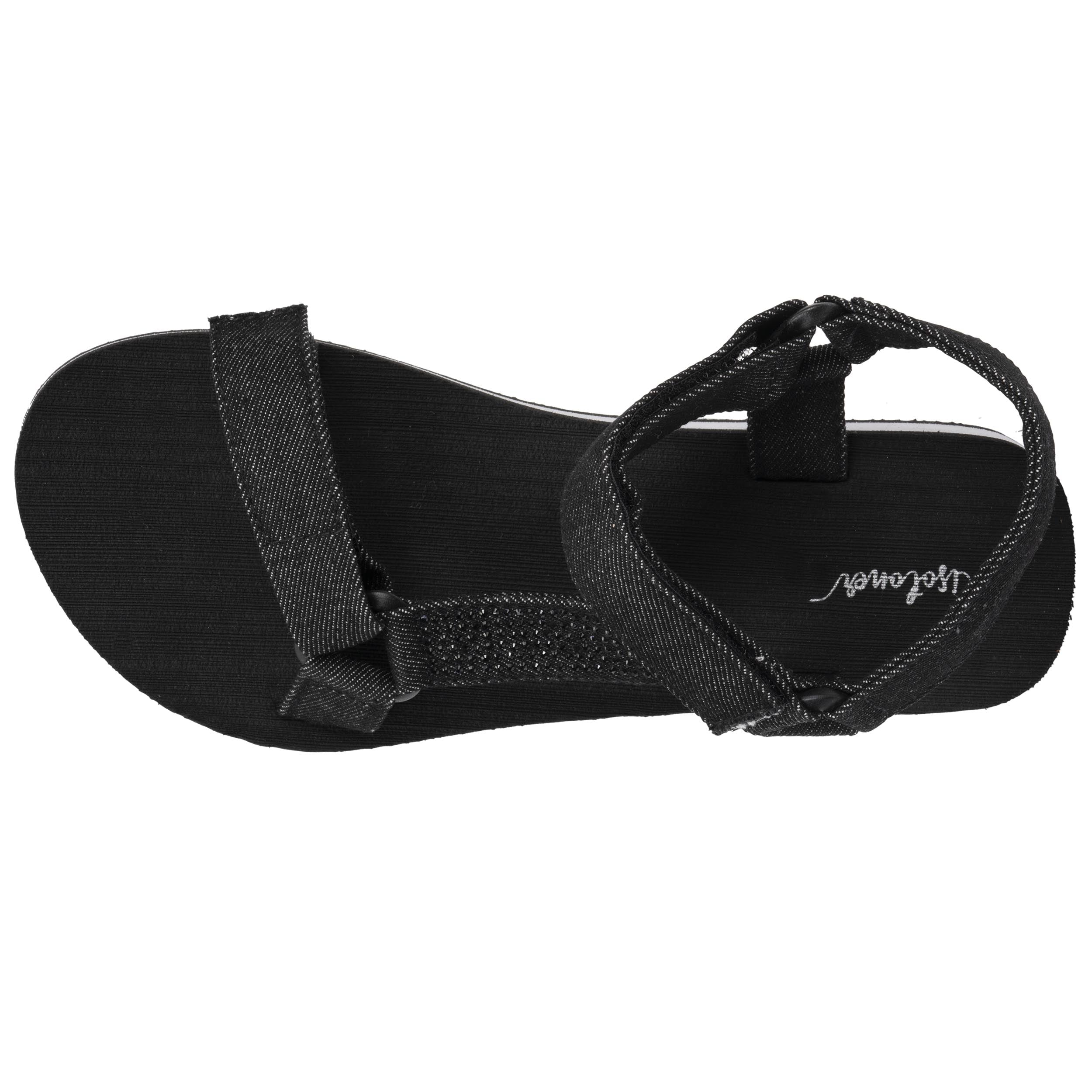 Sandale Femme sport talon Noire